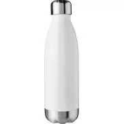 Butelka z izolacją próżniową Arsenal o pojemności 510 ml, biały