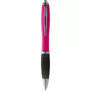 Długopis Nash czarny wkład, różowy, czarny