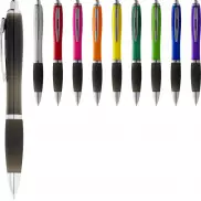 Długopis Nash czarny wkład, różowy, czarny