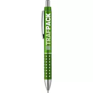 Długopis z aluminiowym uchwytem Bling, zielony