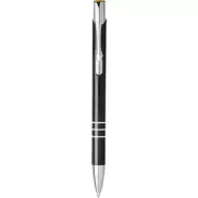 Kolorowy długopis automatyczny Moneta, czarny, pomarańczowy