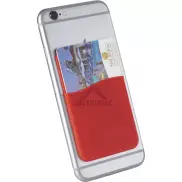 Portfel na karty dla smartfonów Slim, czerwony