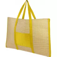 Składana torba plażowa z matą Bonbini, żółty