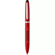 Długopis ze stylusem Brayden, czerwony