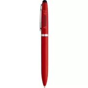 Długopis ze stylusem Brayden, czerwony