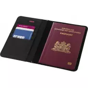 Etui na paszport Odyssey RFID, czarny