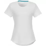Jade - koszulka damska z recyklingu z krótkim rękawem, s, biały