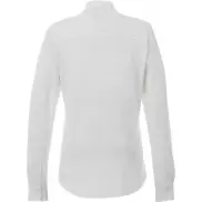 Damska koszula z długim rękawem o splocie pique Bigelow, xs, biały