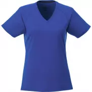 Damski t-shirt Amery z dzianiny Cool Fit odprowadzającej wilgoć, xl, niebieski