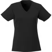 Damski t-shirt Amery z dzianiny Cool Fit odprowadzającej wilgoć, l, czarny