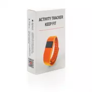 Monitor aktywności Keep Fit - pomarańczowy