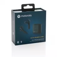Douszne słuchawki bezprzewodowe Motorola TWS ANC Bud S - czarny
