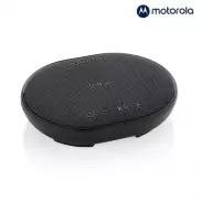 Głośnik bezprzewodowy 5W Motorola, ładowarka bezprzewodowa - czarny