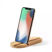 Bambusowy stojak na telefon, stojak na tablet - drewno
