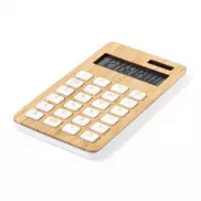 Bambusowy kalkulator - jasnobrązowy