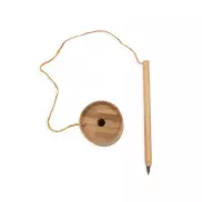 Bambusowy długopis ze stojakiem B'RIGHT | Lavina - drewno