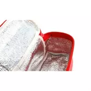 Pudełko śniadaniowe ok. 500 ml, torba termoizolacyjna - czerwony