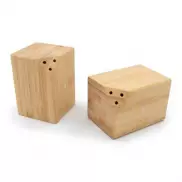 Bambusowy zestaw do soli i pieprzu | Alfred - drewno
