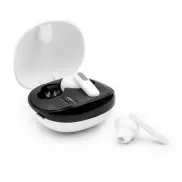 Bezprzewodowe słuchawki douszne ANC | Alden - biały