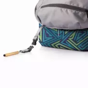 Bobby Soft 'Art' plecak chroniący przed kieszonkowcami - niebieski