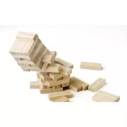 Drewniana gra zręcznościowa - brązowy