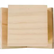 Drewniany domek dla owadów - brązowy