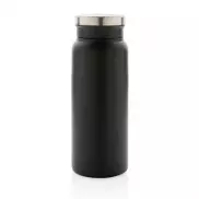 Butelka termiczna 600 ml, stal nierdzewna z recyklingu - black, black