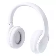 Składane bezprzewodowe słuchawki nauszne ANC - biały