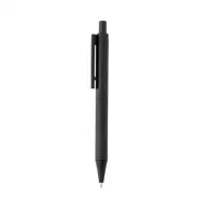 Długopis z bambusowym klipem, RABS - czarny