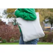 Torba na zakupy Impact AWARE™, bawełna z recyklingu - złamany biały