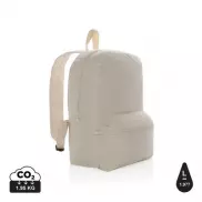 Plecak Impact AWARE™, niebarwiona bawełna z recyklingu - złamany biały