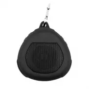Głośnik bezprzewodowy 5W Air Gifts z karabińczykiem | Justice - czarny