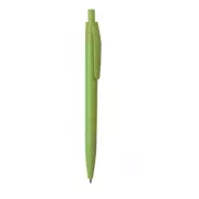 Długopis ze słomy pszenicznej - zielony