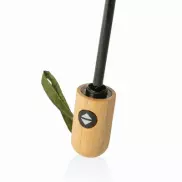 Bambusowy parasol automatyczny 21' Impact AWARE™ rPET - zielony