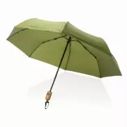 Bambusowy parasol automatyczny 21' Impact AWARE™ rPET - zielony