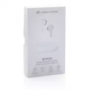 Douszne słuchawki bezprzewodowe Urban Vitamin Byron - biały