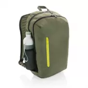 Plecak na laptopa 15” Impact AWARE™ RPET - zielony, limonkowy