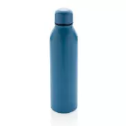 Butelka termiczna 500 ml, stal nierdzewna z recyklingu - blue