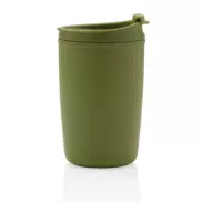 Kubek podróżny 300 ml z PP z recyklingu - green