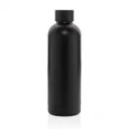 Butelka termiczna 500 ml, stal nierdzewna z recyklingu - czarny