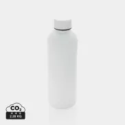 Butelka termiczna 500 ml, stal nierdzewna z recyklingu - biały