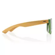 Okulary przeciwsłoneczne, plastik z recyklingu - zielony
