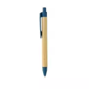 Długopis z papieru z recyklingu - niebieski