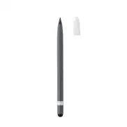 Aluminiowy ołówek z gumką - szary