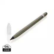 Aluminiowy ołówek z gumką - zielony