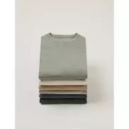 Koszulka z niebarwionej bawełny z recyklingu Iqoniq Manuel - czarny