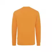 Bluza z bawełny z recyklingu Iqoniq Zion - pomarańczowy