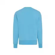 Luźna bluza z bawełny z recyklingu Iqoniq Kruger - niebieski