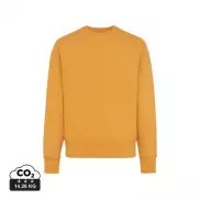 Luźna bluza z bawełny z recyklingu Iqoniq Kruger - pomarańczowy