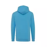 Bluza z kapturem z bawełny z recyklingu Iqoniq Jasper - niebieski